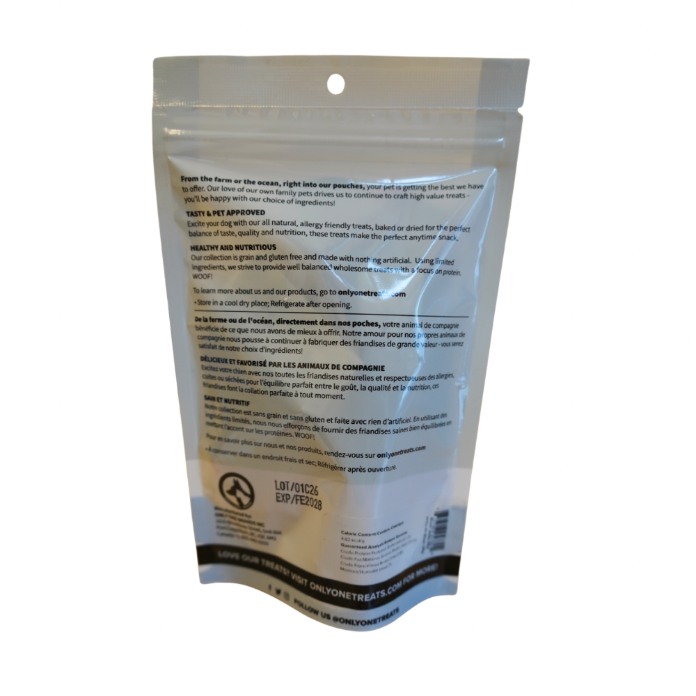 Bison Dog Treats - Bison Jerky 56g- Only One Treats