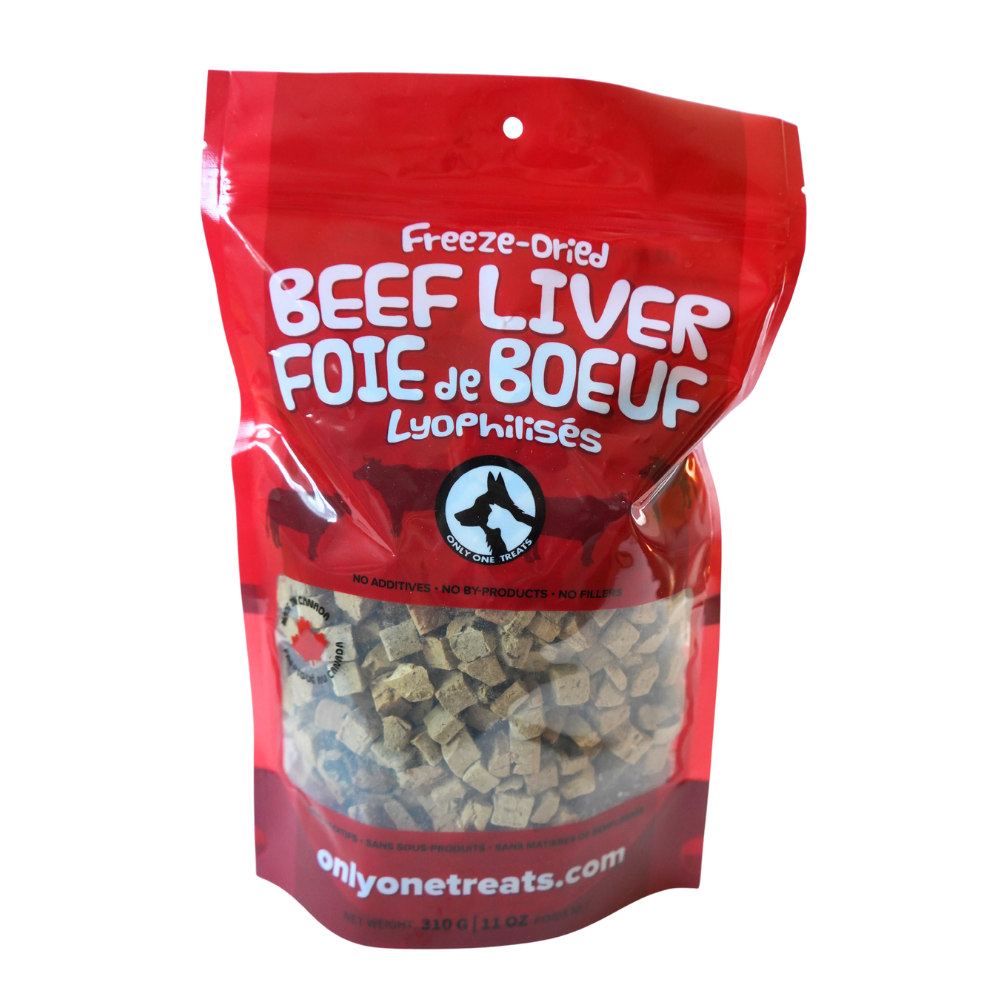 Freeze Dried Beef Liver treats for dogs 310g