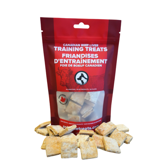 Canadian Beef Liver Training Treats 170g - Only One Treats - Dog Treats - For Dogs