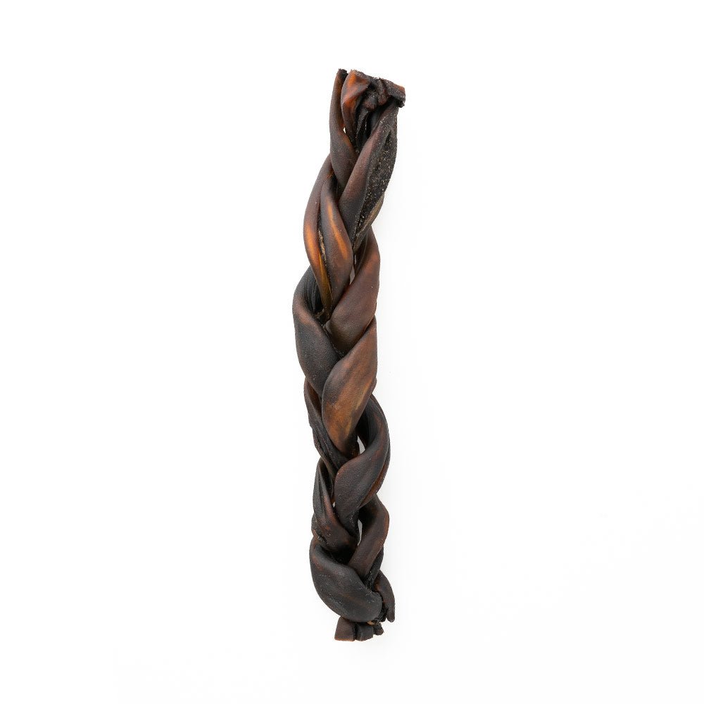 12" Braided Beef Collagen Stick - Only One Treats