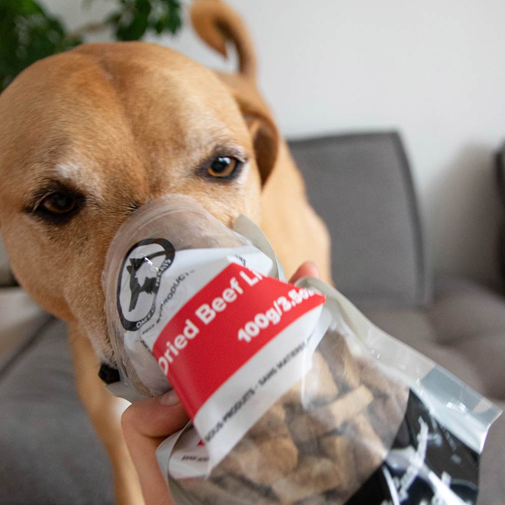 Freeze-Dried Beef Liver 100g - Only One Treats