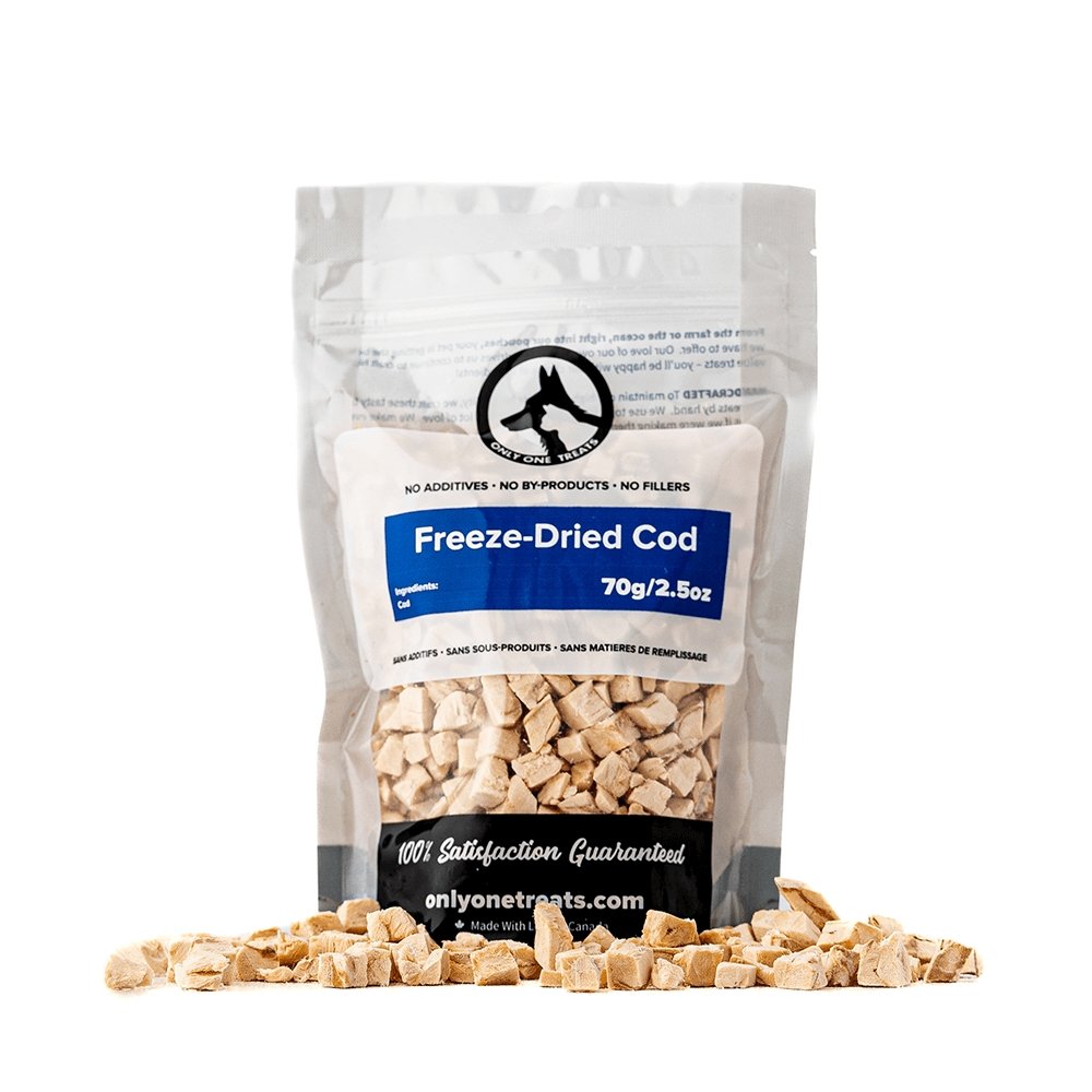 Freeze-Dried Cod 70g - Only One Treats
