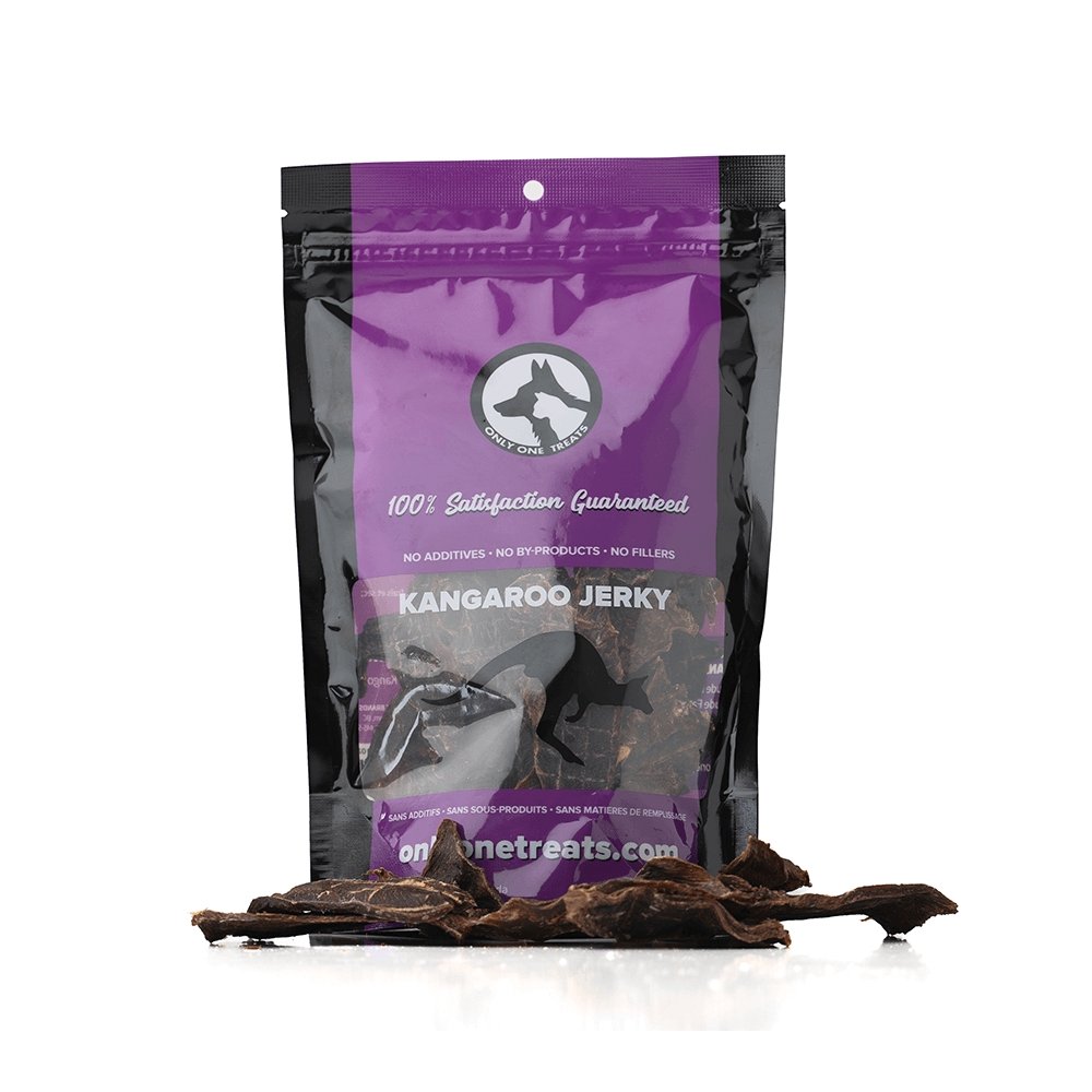 Kangaroo Jerky 56g - Only One Treats