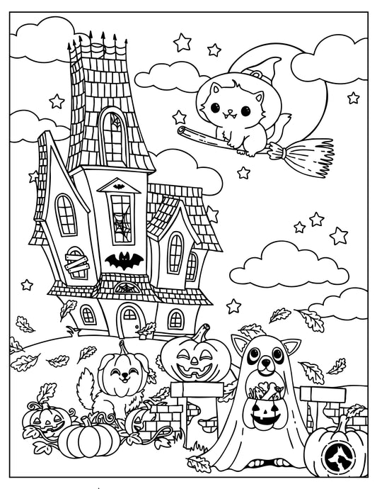 🎃 Halloween Colouring Contest 🖍️