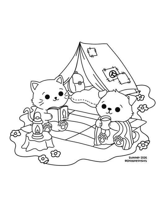 Summer 2026 Colouring Contest Sheet