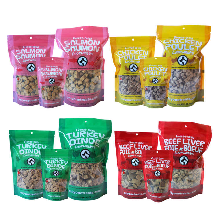 Freeze-Dried Treats for Dogs and Cats
