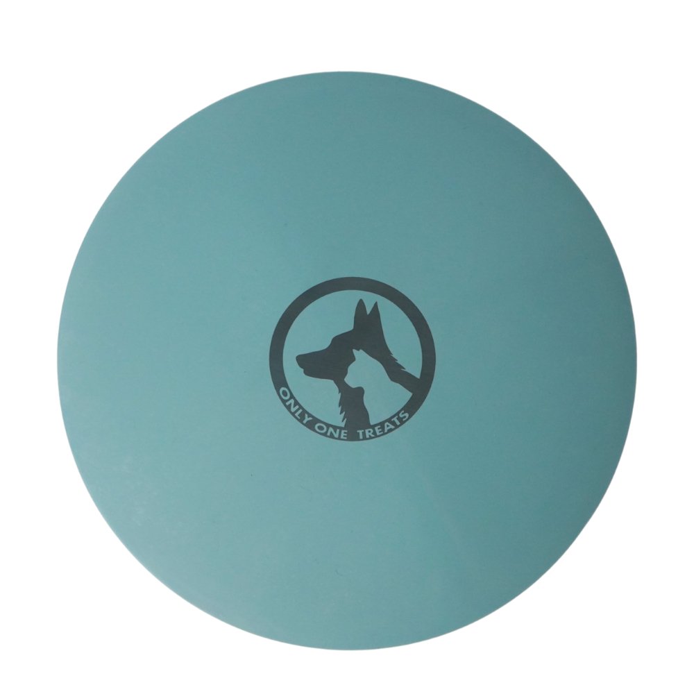 8" Silicone Lick Mat - Blue - Only One Treats