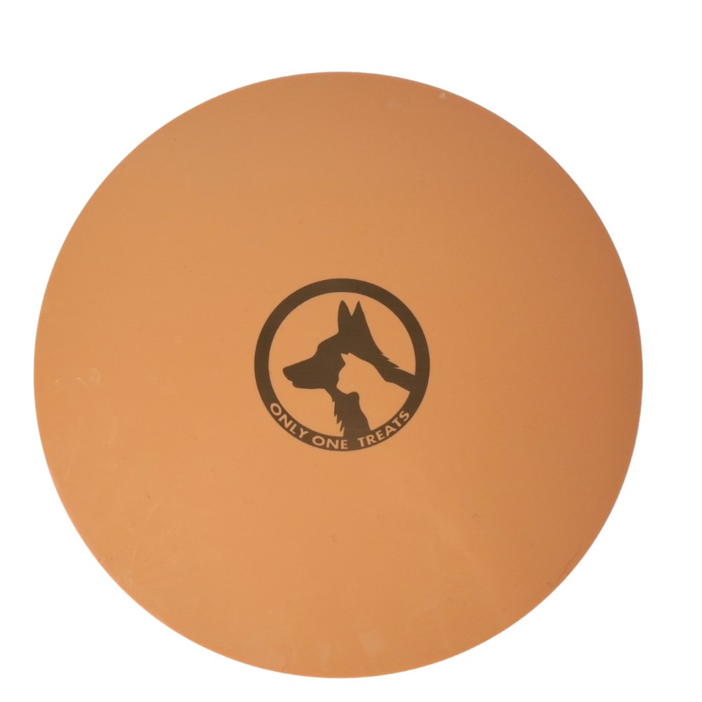 8" Silicone Lick Mat - Khaki - Only One Treats