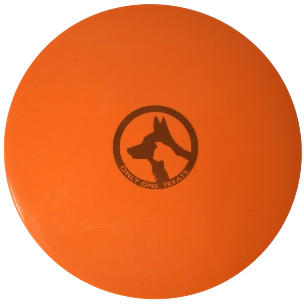 8" Silicone Lick Mat - Orange - Only One Treats