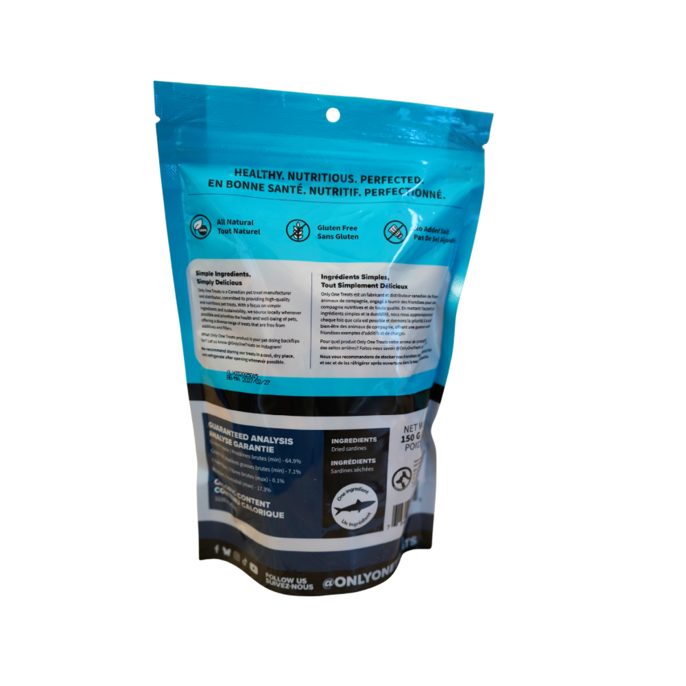 Dried Sardines 150g - For Dogs - For Cats - Pet Treats