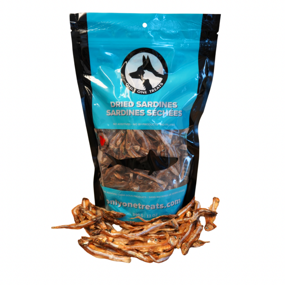 Dried Sardines for Dogs - For Cats - For Pets - Only One Treats - Dog Treats