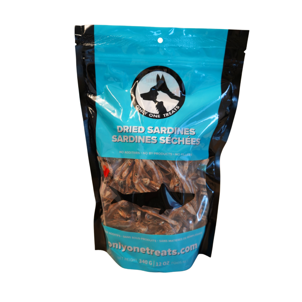 Dried Sardines for Dogs - For Cats - For Pets - Only One Treats - Dog Treats
