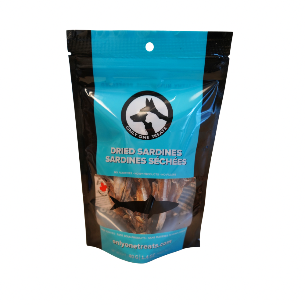 Dried Sardines for dogs - for cats - 40g - Only One Treats