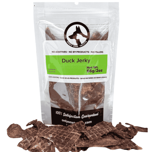 Duck Treats for Dogs - Duck Jerky- Only One Treats