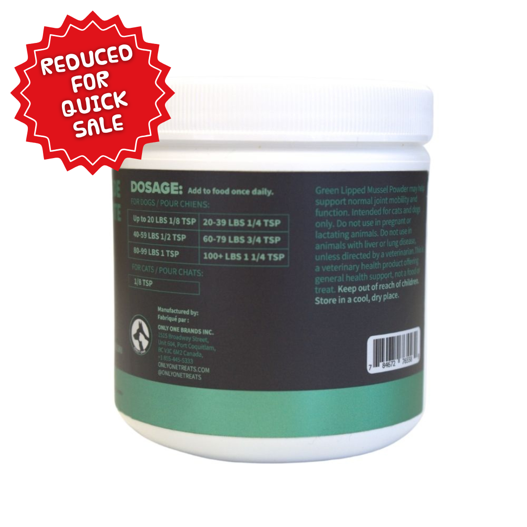 Green Lipped Mussel Powder 150g (SHORT DATED)