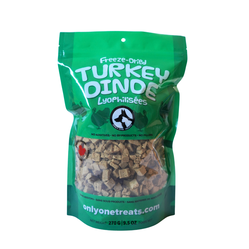 Freeze Dried Turkey treats for dogs 270g
