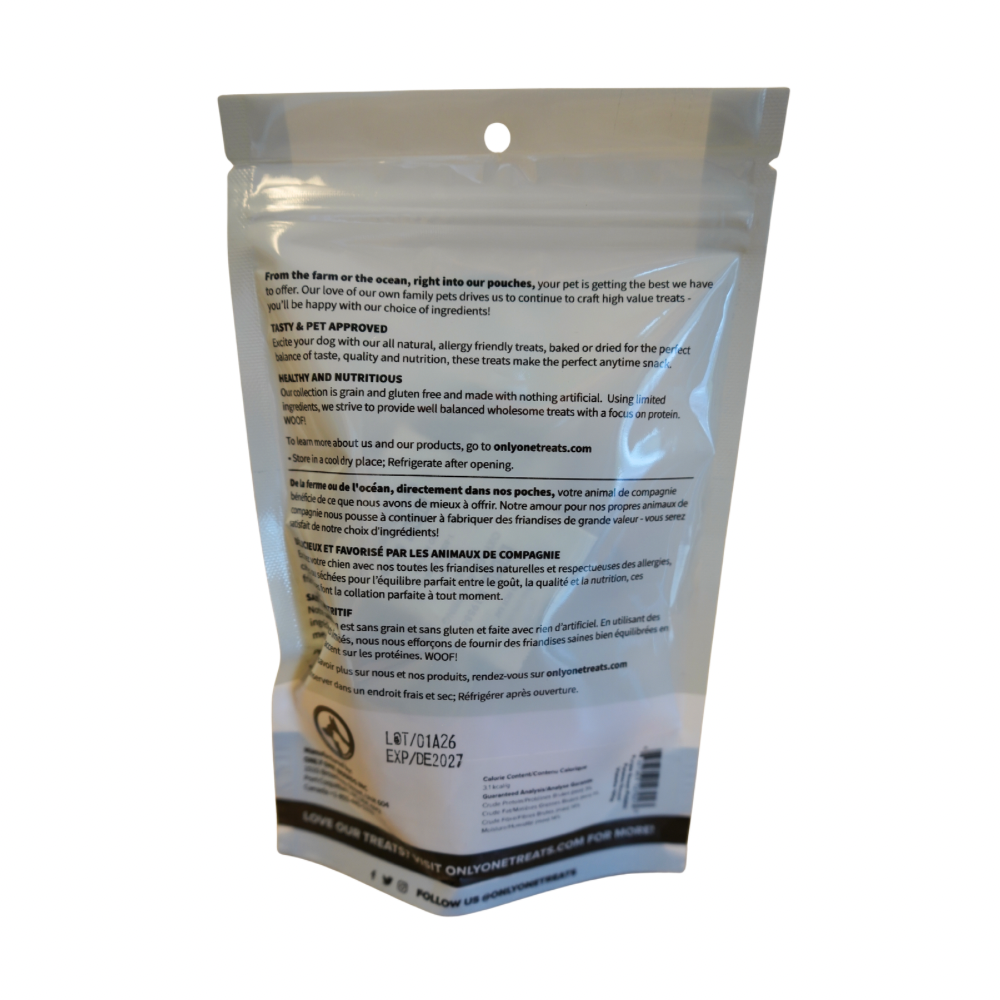 Purple Sweet Potato Slices 100g - Only One Treats - Dog Treats - Fibre Dog Treats