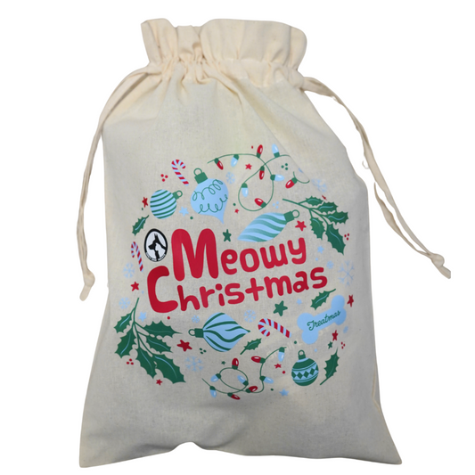 Meowy Christmas - Holiday Gift Bag