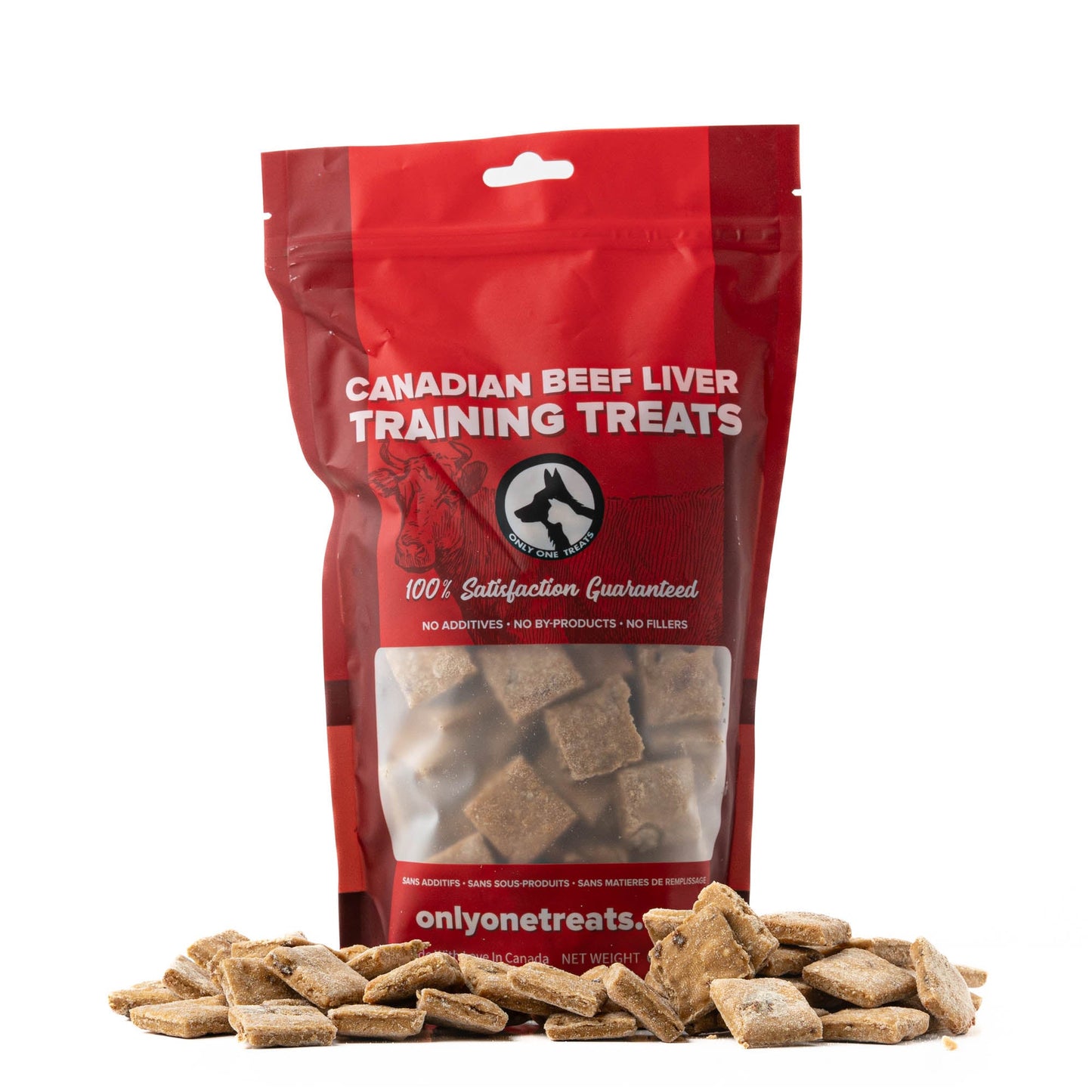 Canadian Beef Liver Training Treats 680g - Only One Treats