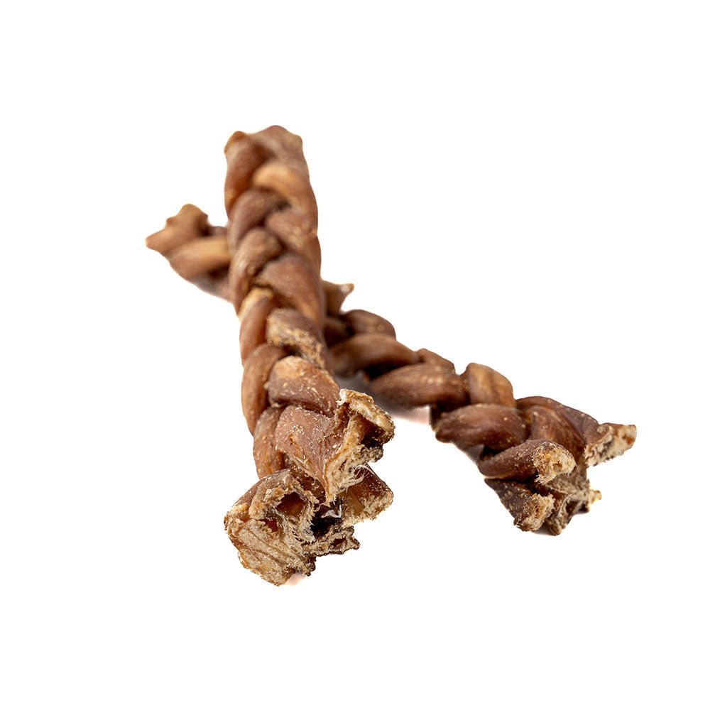 Braided dog outlet treats