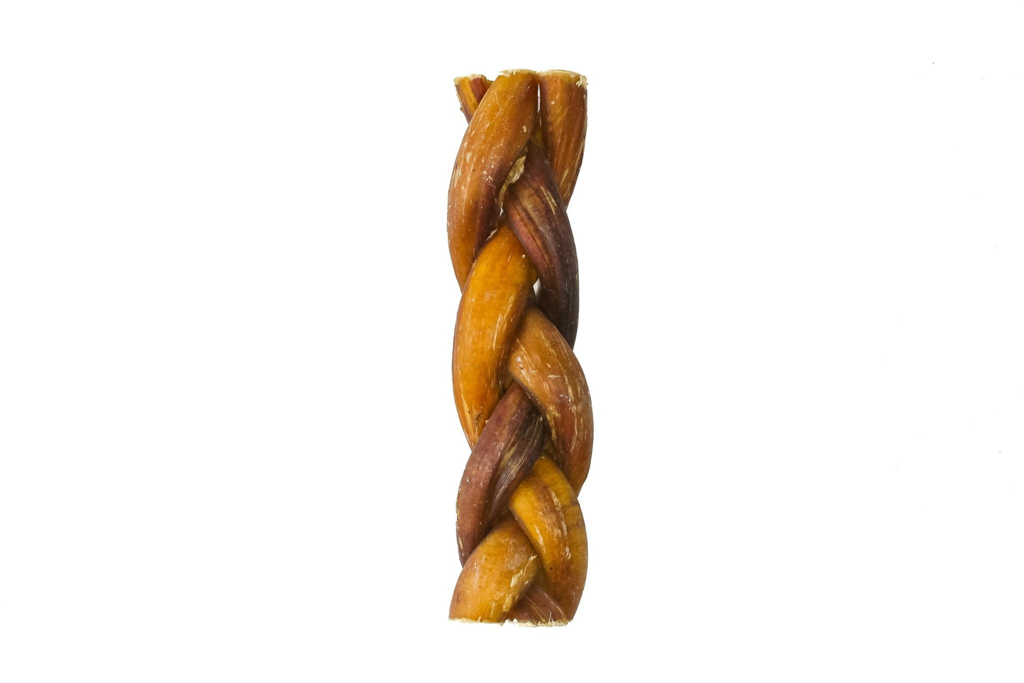 6" Jumbo Braided Natural Beef Bully Stick - Only One Treats