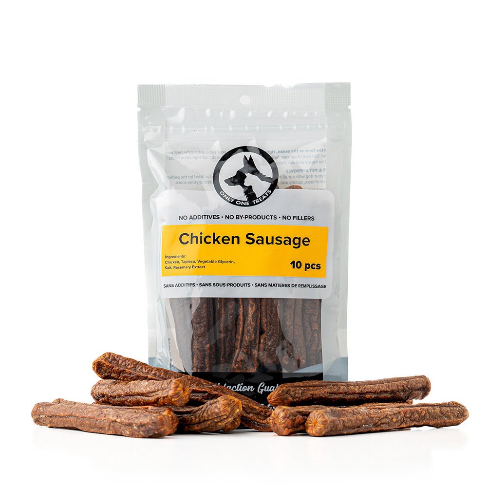 Chicken Sausage Pack of 10 - Only One Treats