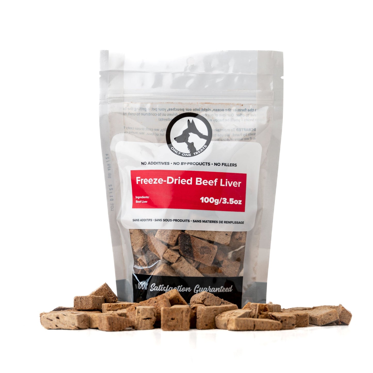 Freeze-Dried Beef Liver 100g - Only One Treats
