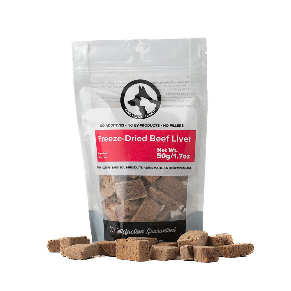 Freeze-Dried Beef Liver 50g - Only One Treats