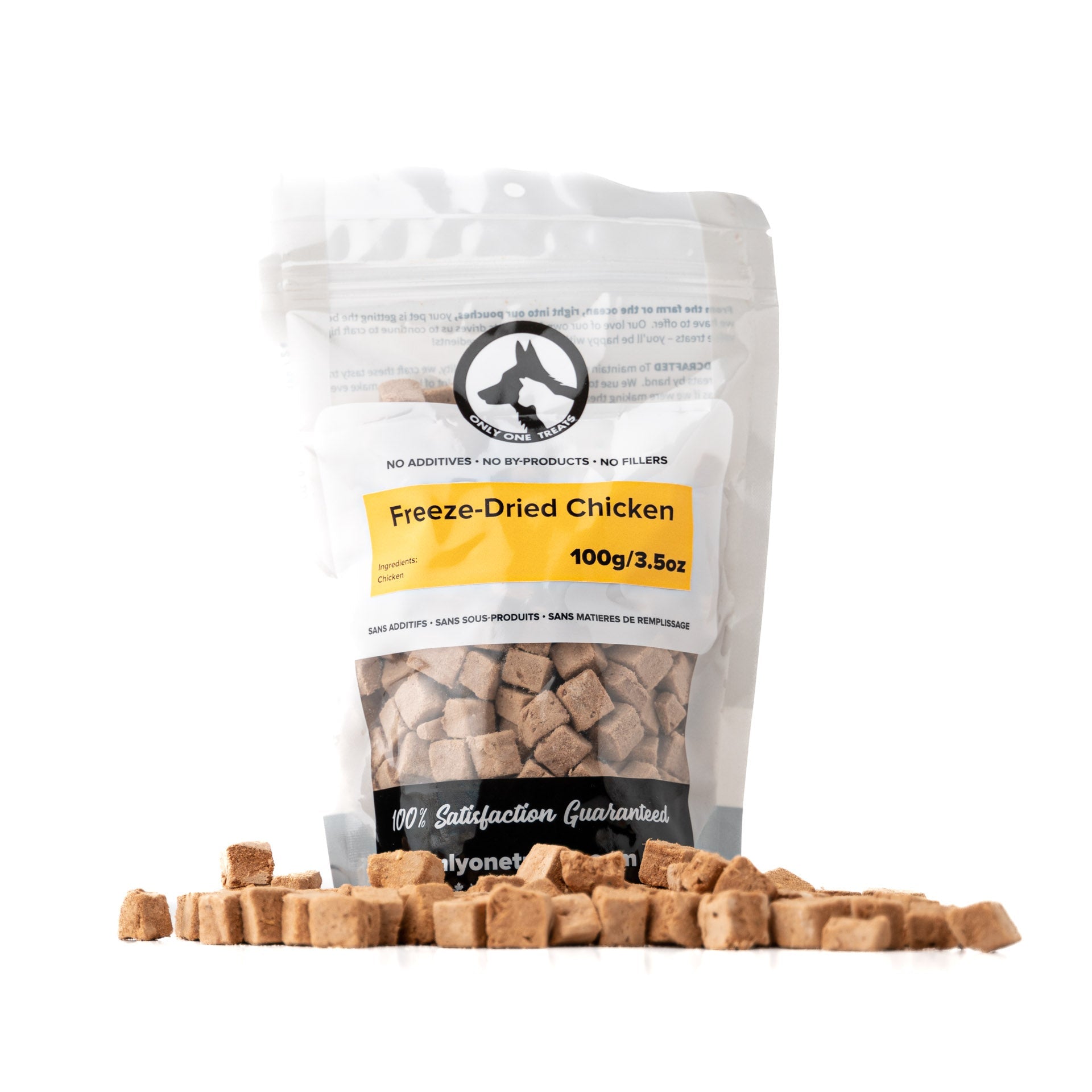 Freeze-Dried Chicken 100g - Only One Treats