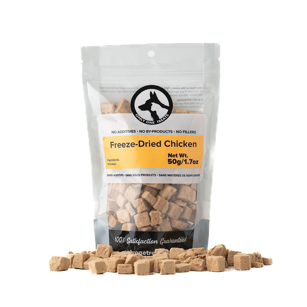 Freeze-Dried Chicken 50g - Only One Treats