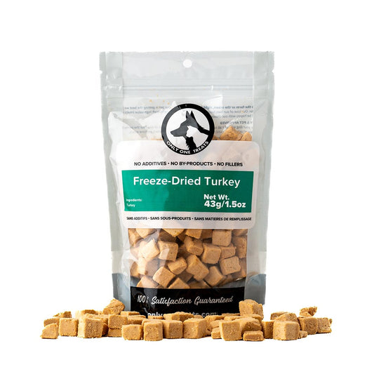 Freeze-Dried Turkey 43g - Only One Treats