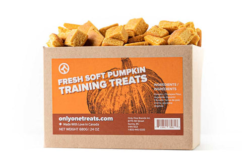 Fresh Soft Pumpkin Training Treats 680g