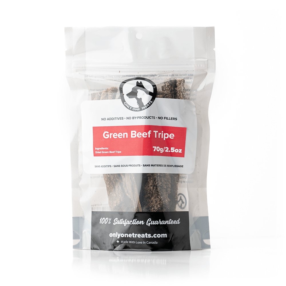 Green Beef Tripe 70g - Only One Treats