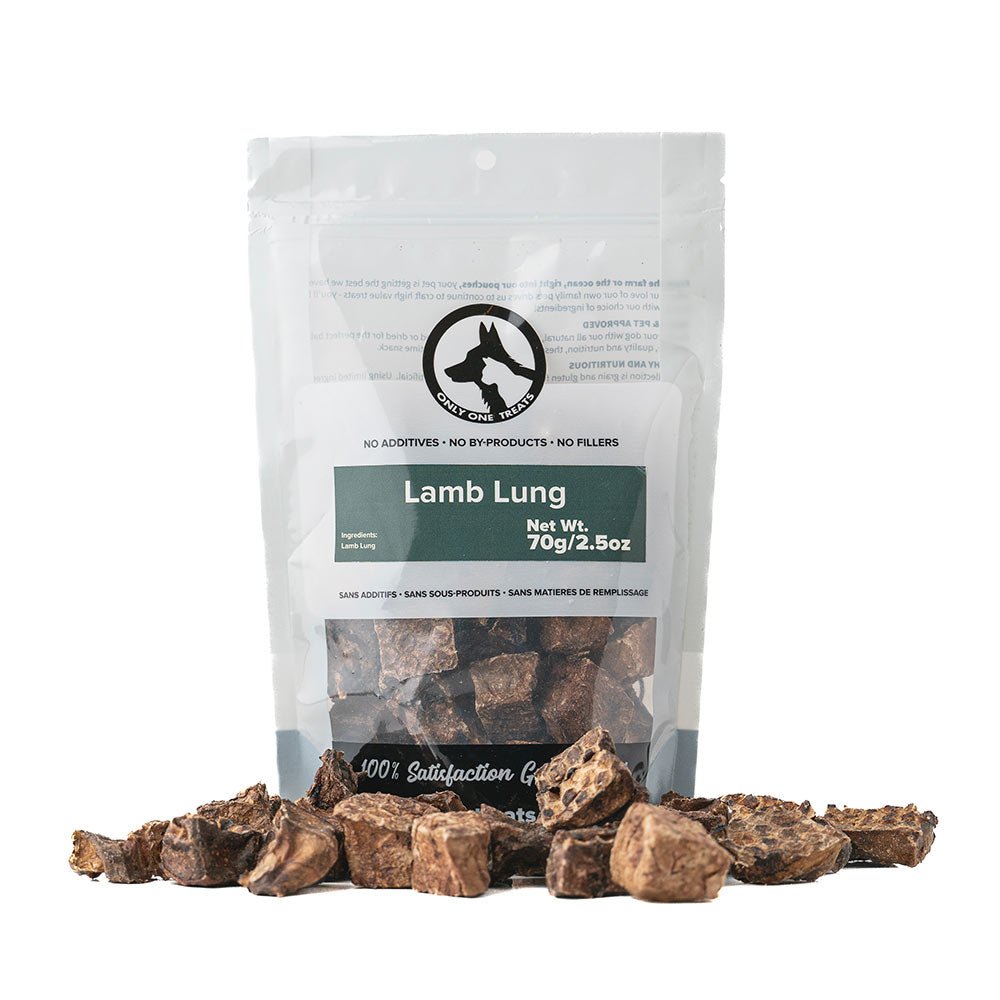 Lamb Lung 70g - Only One Treats