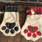 Paw Stocking - Blue - Only One Treats