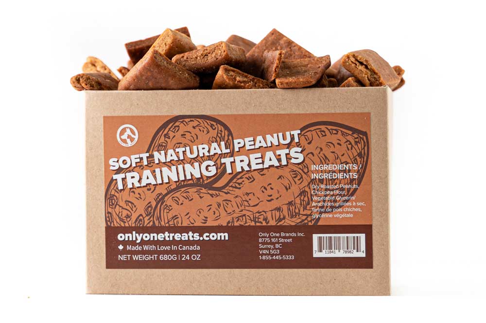 Soft Natural Peanut Training Treats 680g - Only One Treats