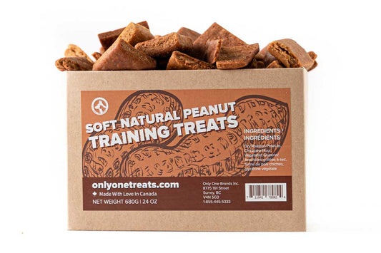 Soft Natural Peanut Training Treats 680g - Only One Treats